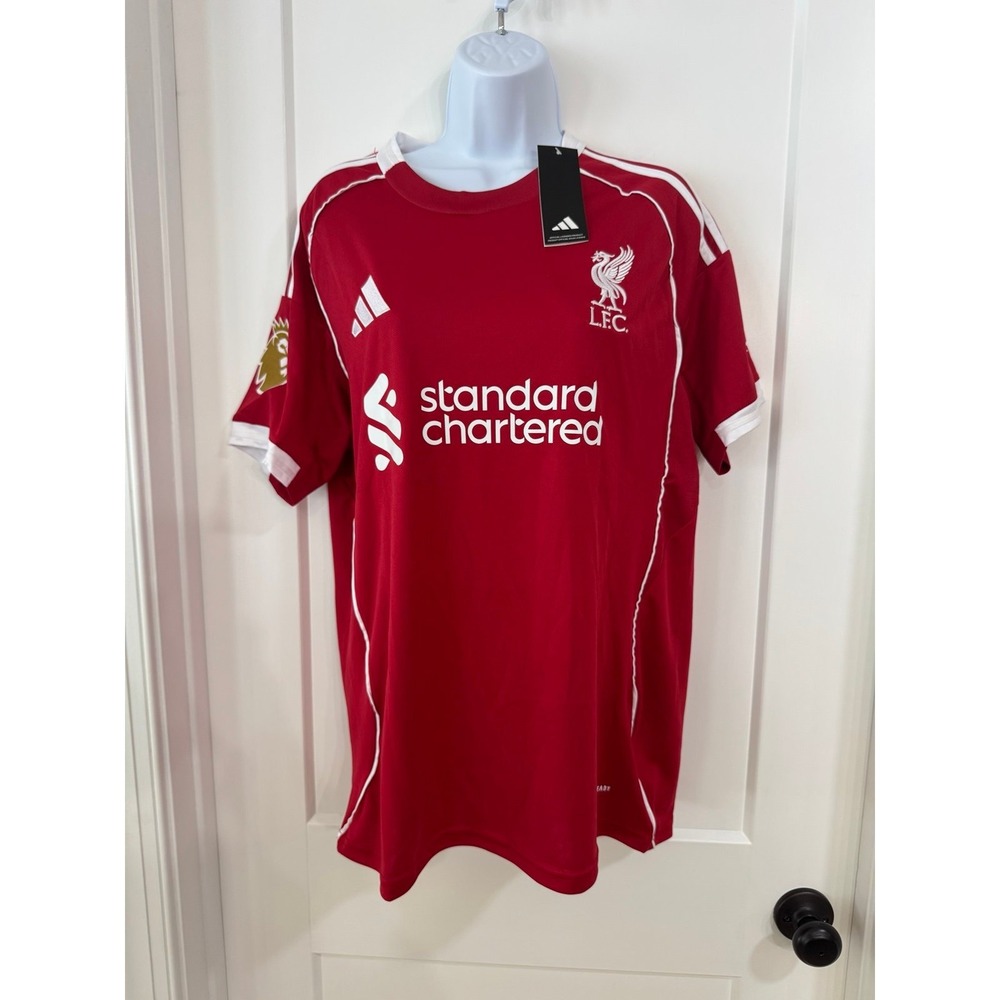 Men's Replica adidas Virgil Liverpool Home Jersey 25/26 men's‎ medium - Picture 2 of 6